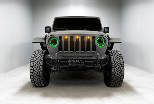 Oracle Oculus Bi-LED Projector Headlights for Jeep JL/Gladiator JT - w/ BC1 Controller