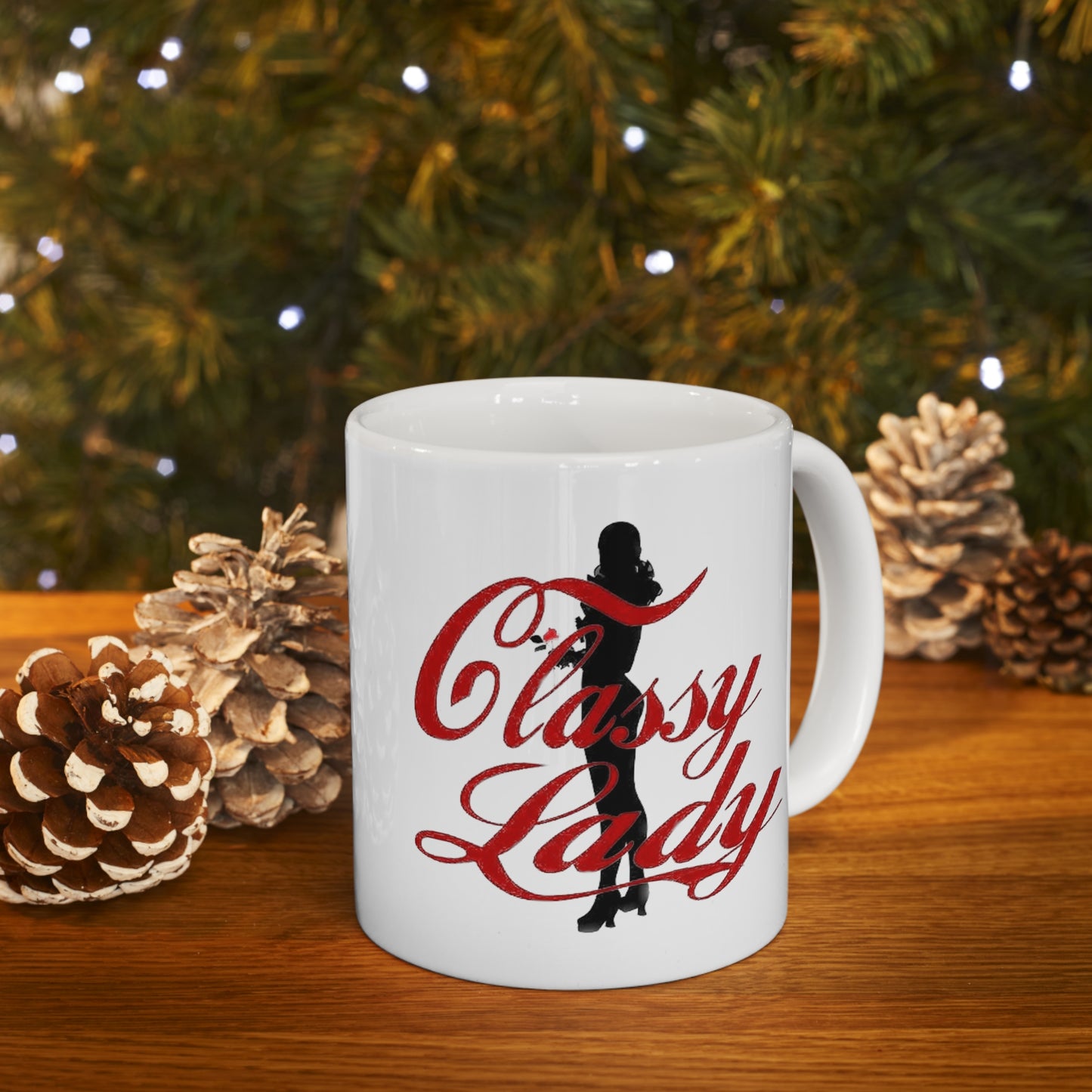 Classy Lady Ceramic Mug 11oz
