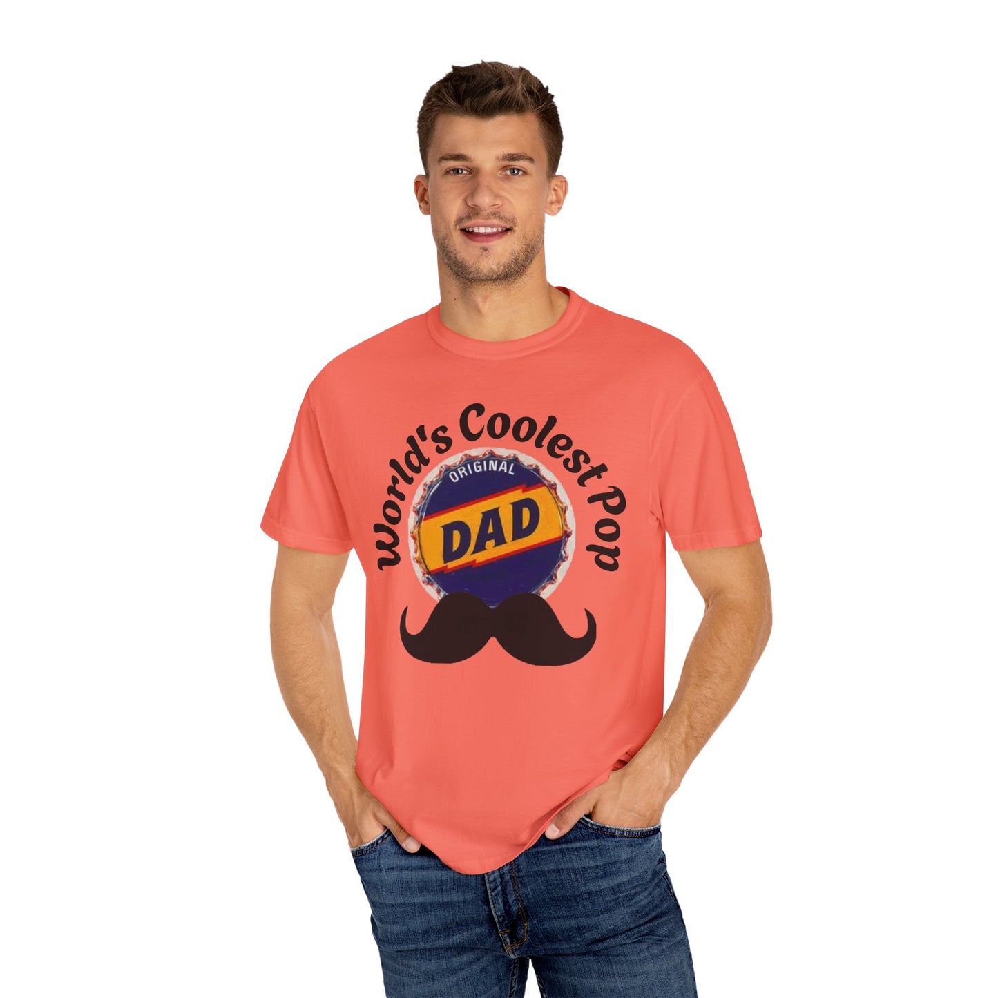 T-Shirt- Worlds Coolest Pop Dads Tee Shirt
