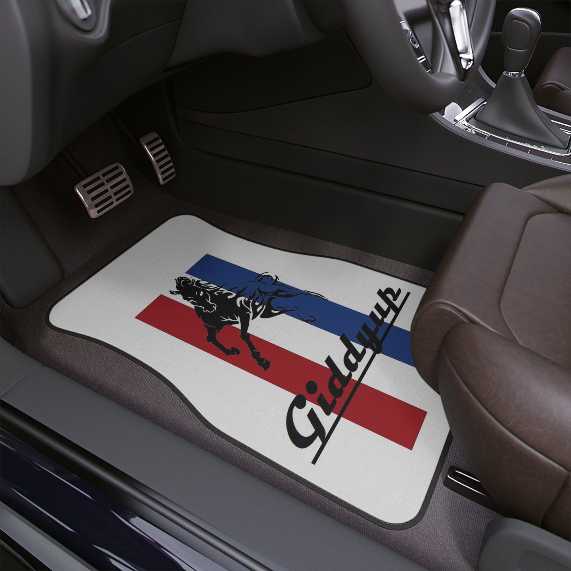 Giddyup Car Floor Mat In Context