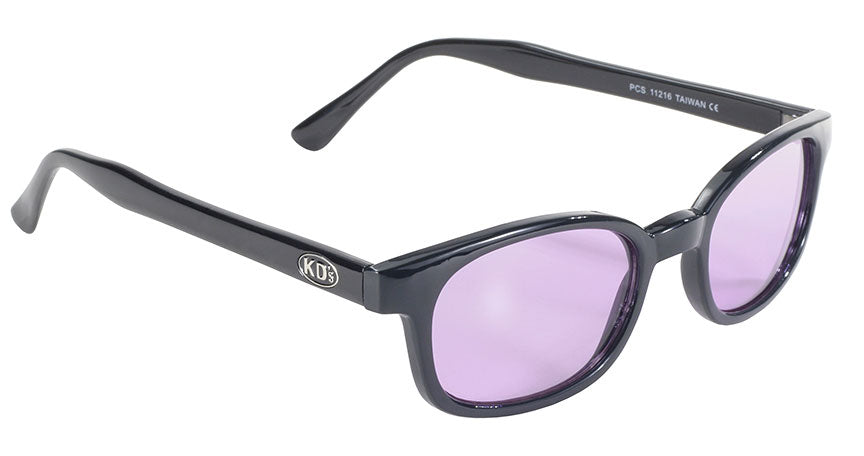 Offset Sunglasses KD'S Black FRAME/LIGHT PURPLE LENS