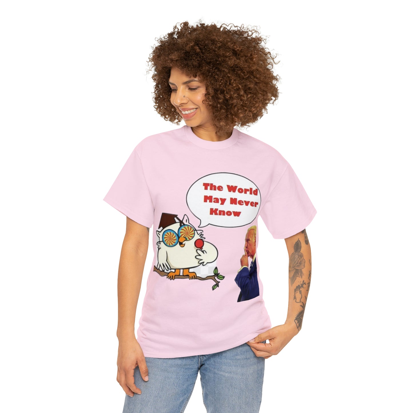 Biden Secrets The World May Never Know Unisex Heavy Cotton Tee