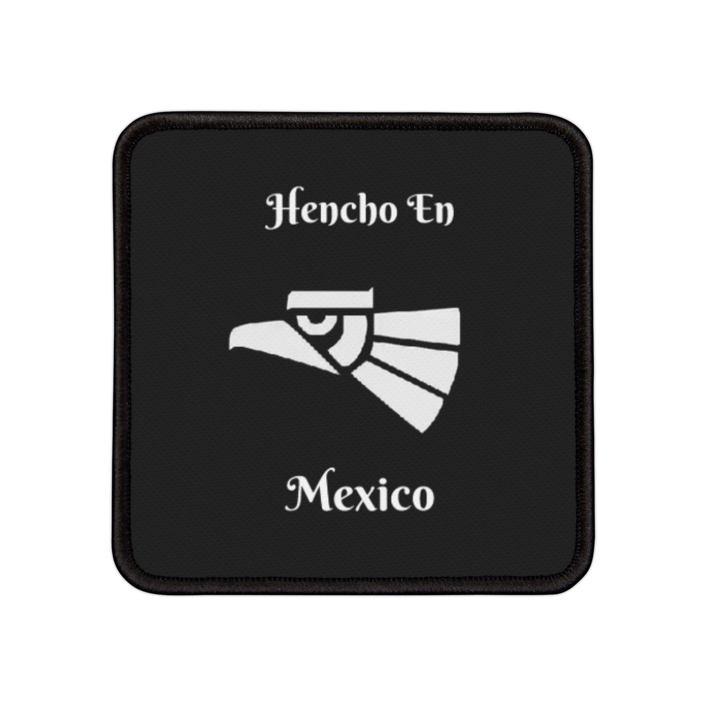 Square Made In Mexico Eagle Iron-On Patches