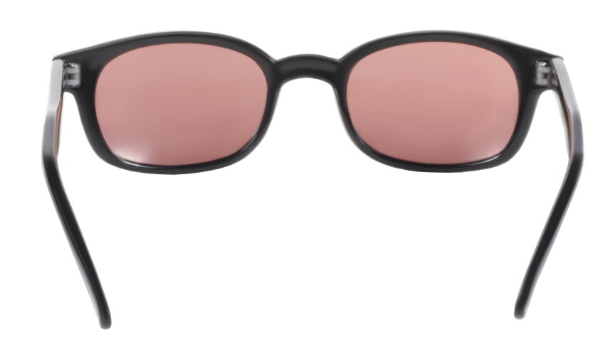 Rear Sunglasses KD'S MATTE Black FRAME/ROSE LENS