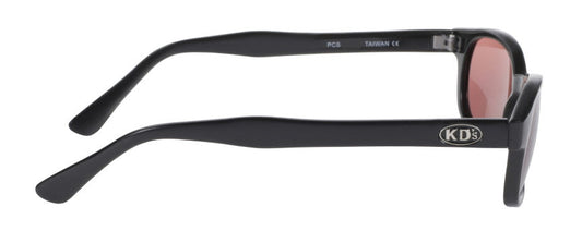 Right View Sunglasses KD'S MATTE Black FRAME/ROSE LENS