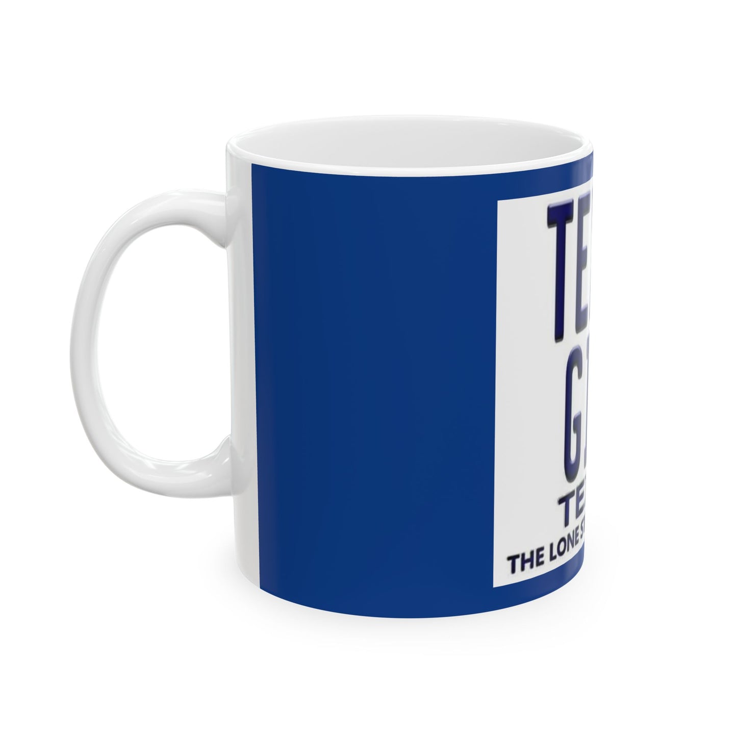Left Side Texas Girl 11 Oz. Ceramic Coffee Mug,
