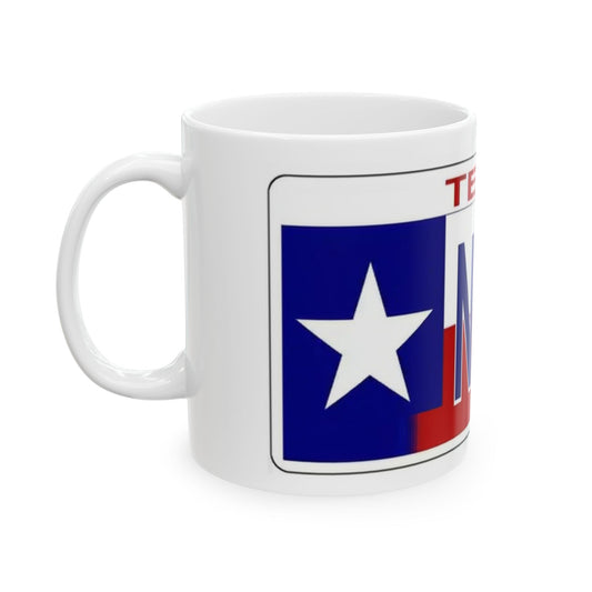 Side View Texas Native 11 Oz. Ceramic Coffee Mug