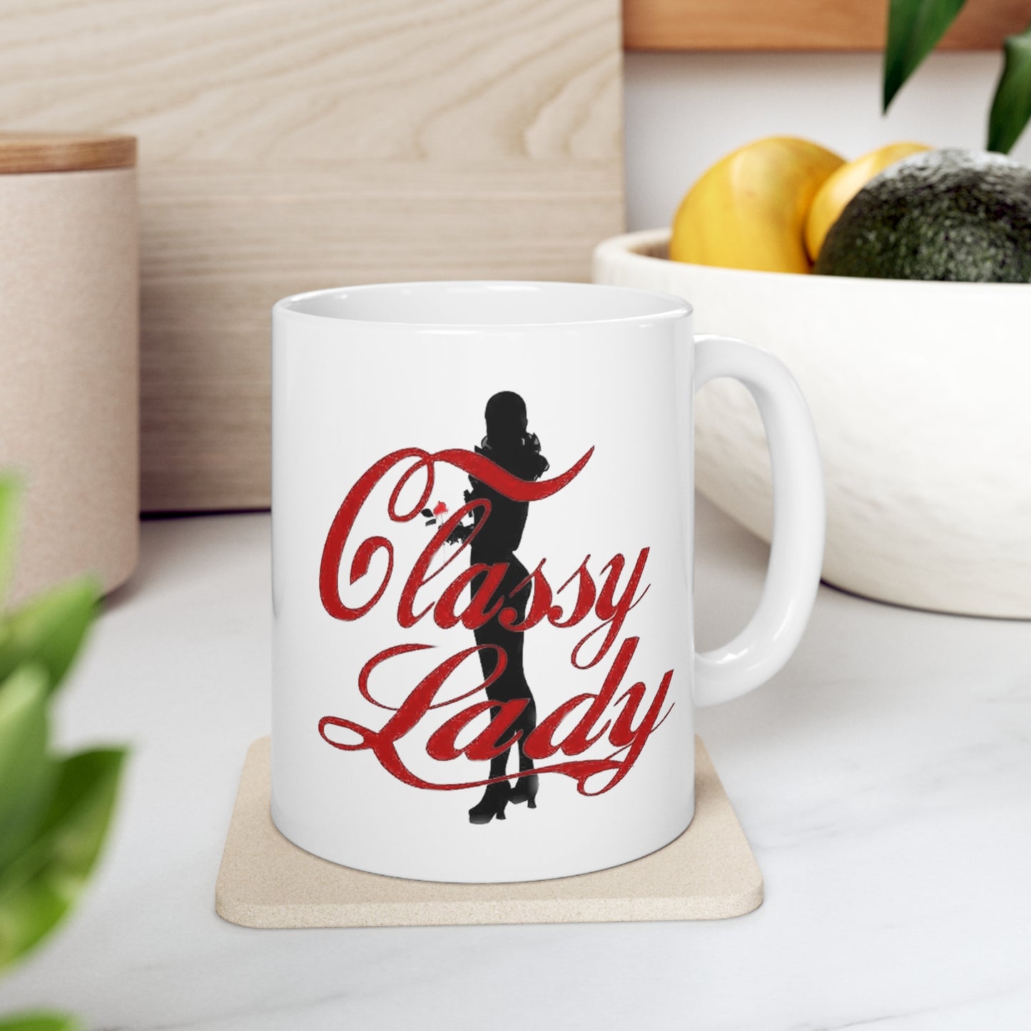 Classy Lady Ceramic Mug 11oz