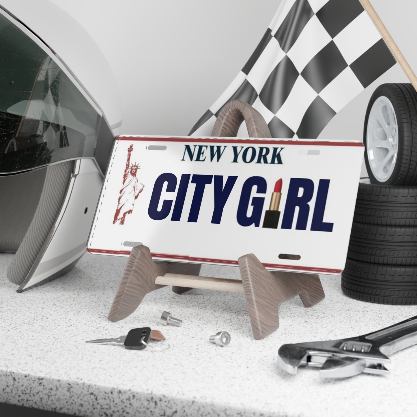 City Girl Vanity License Plate