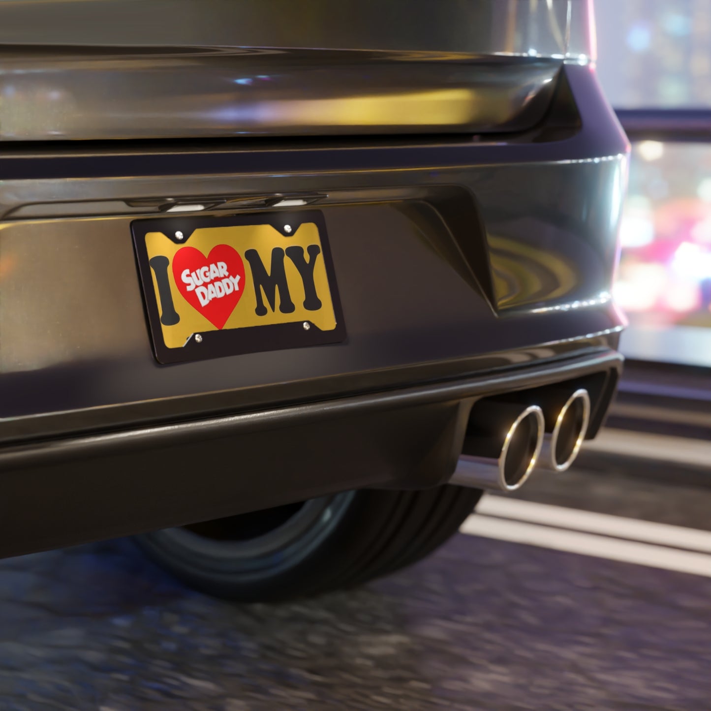 Sugar Daddy Vanity License Plate