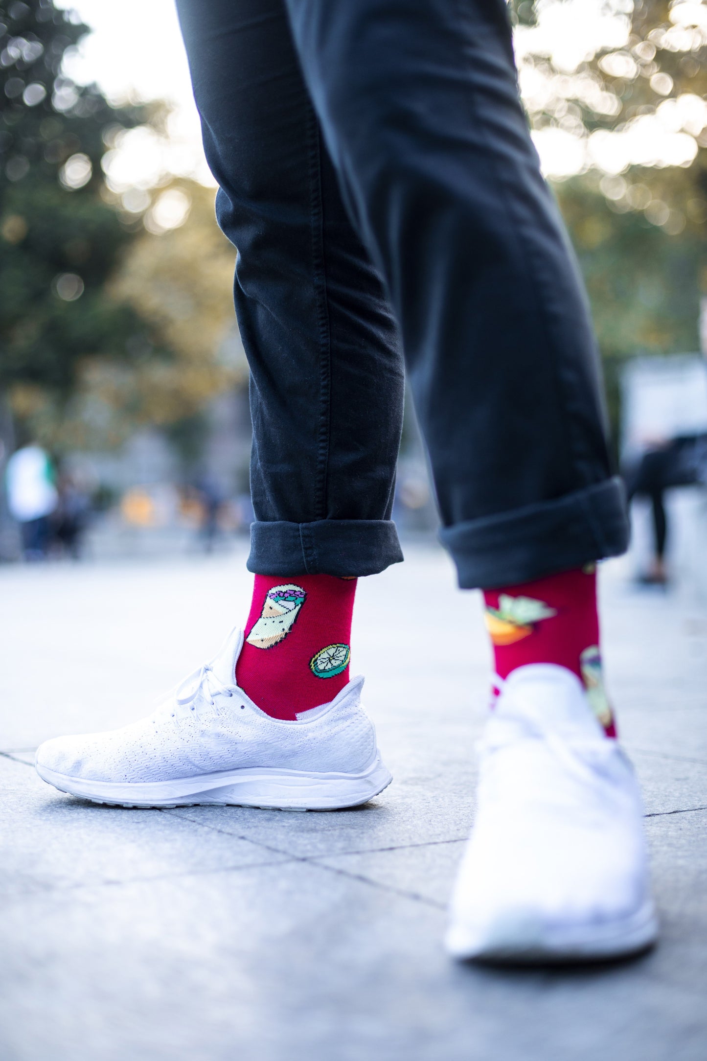 Men's Faster Food Socks 5 Pack