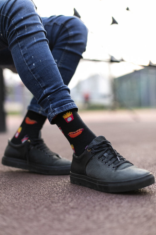 Men's Faster Food Socks 5 Pack