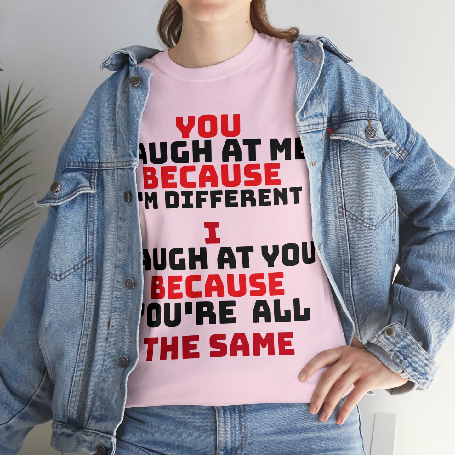 Laugh At Me Unisex Heavy Cotton Tee