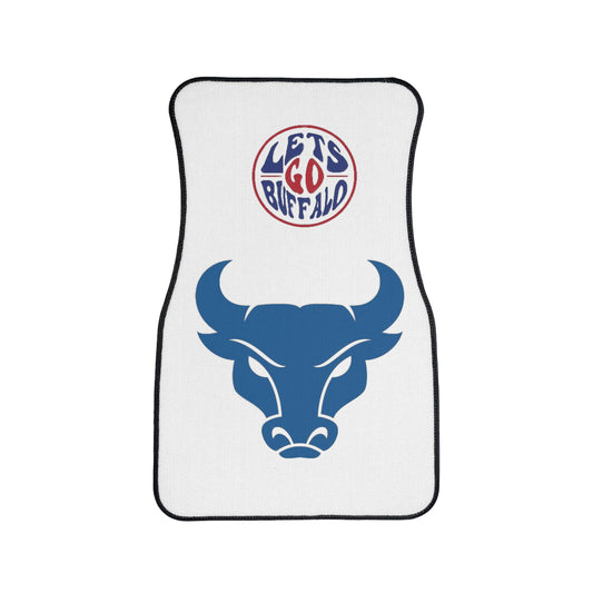 Let's Go Buffalo Car Floor Mats, 1pc