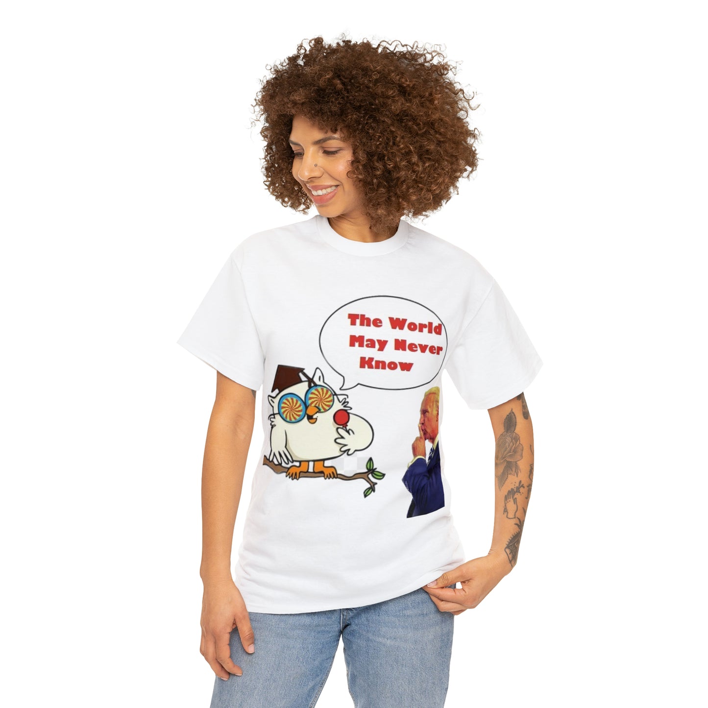Biden Secrets The World May Never Know Unisex Heavy Cotton Tee