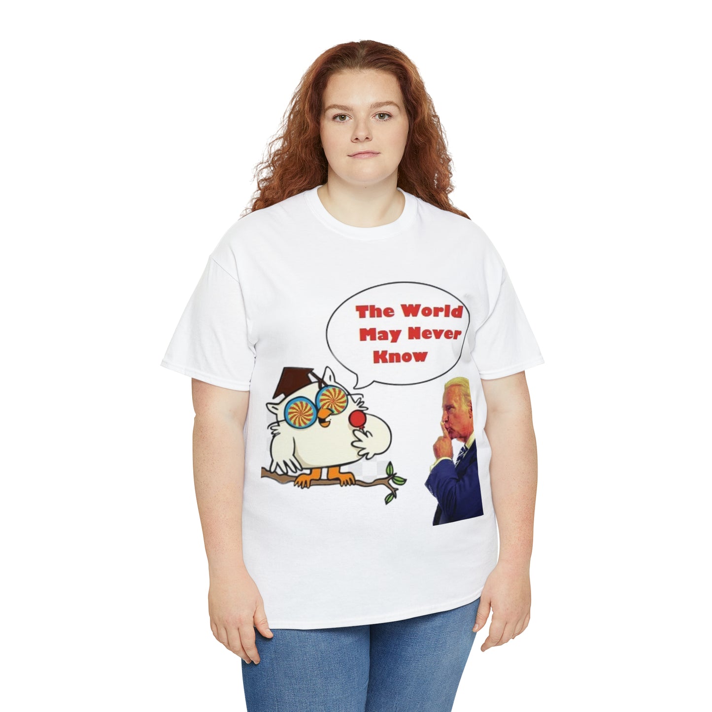 Biden Secrets The World May Never Know Unisex Heavy Cotton Tee