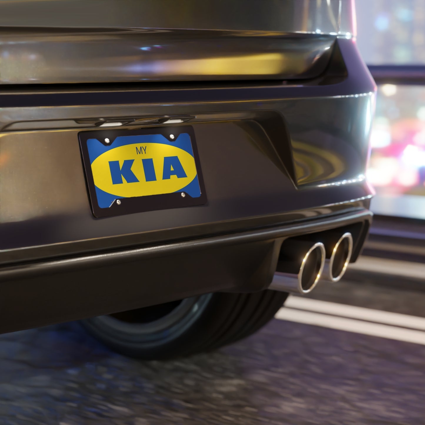 My KIA - Not IKEA Vanity License Plate
