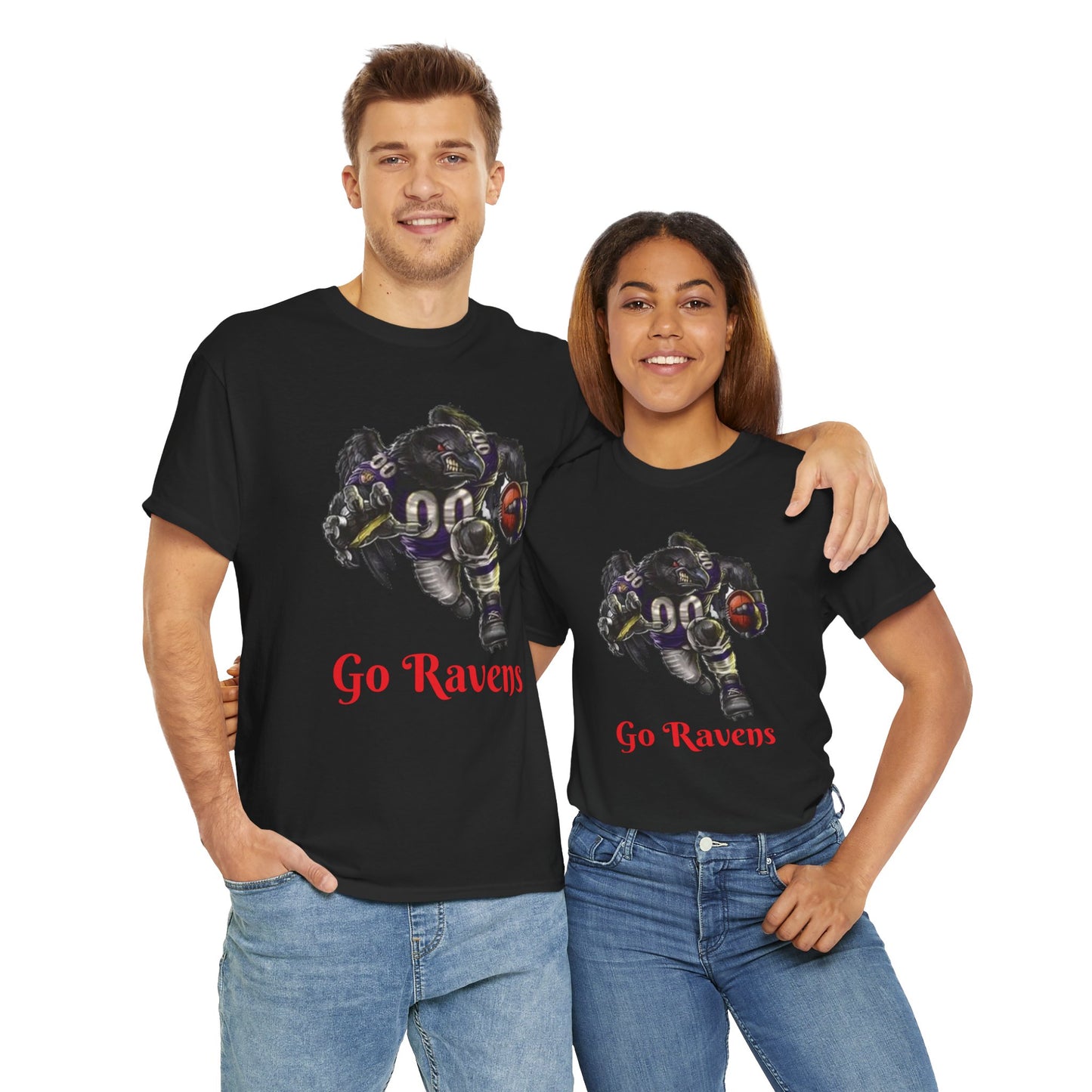 Context Black Go Ravens Fans Tee Shirt