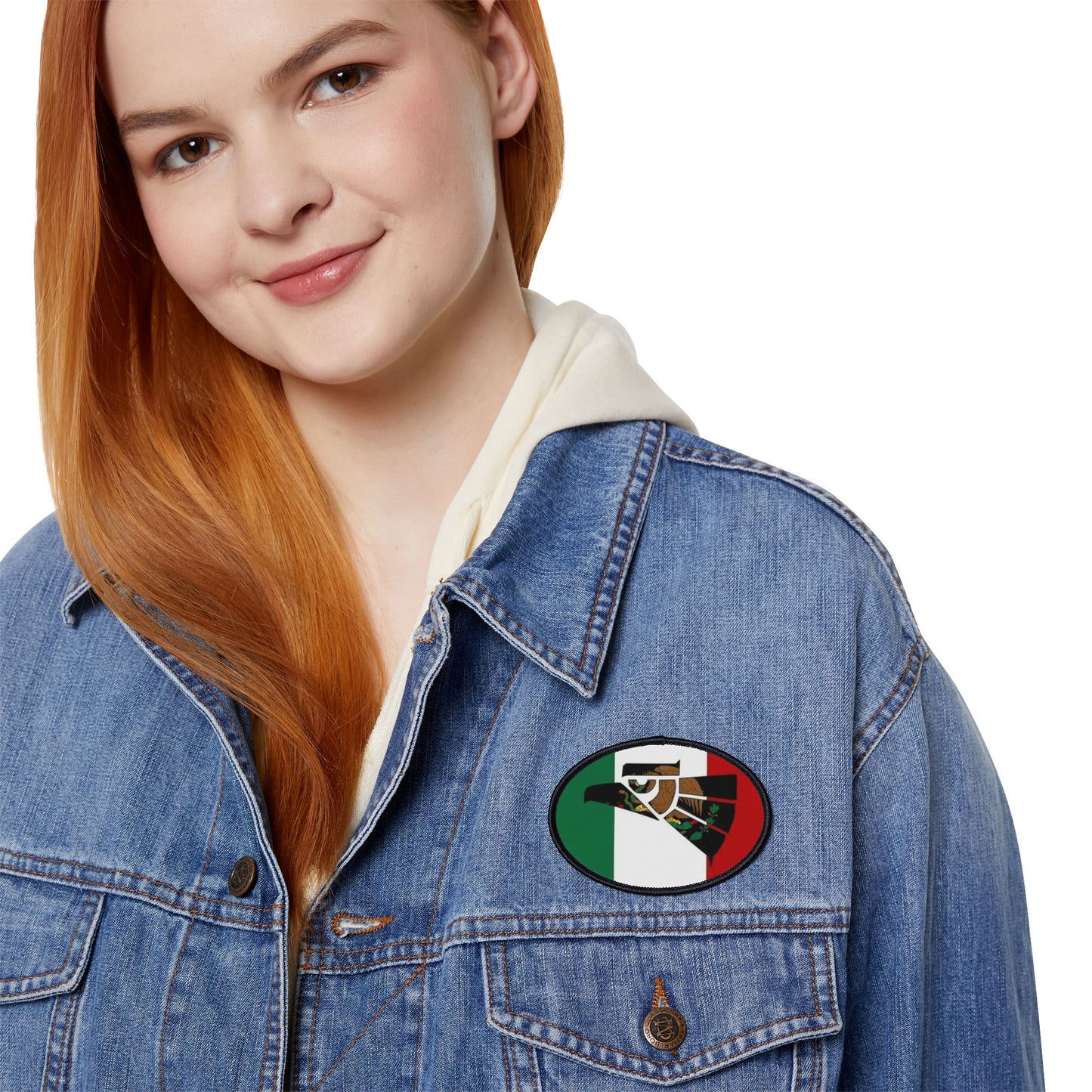 Mexican Eagle Iron-On Patches