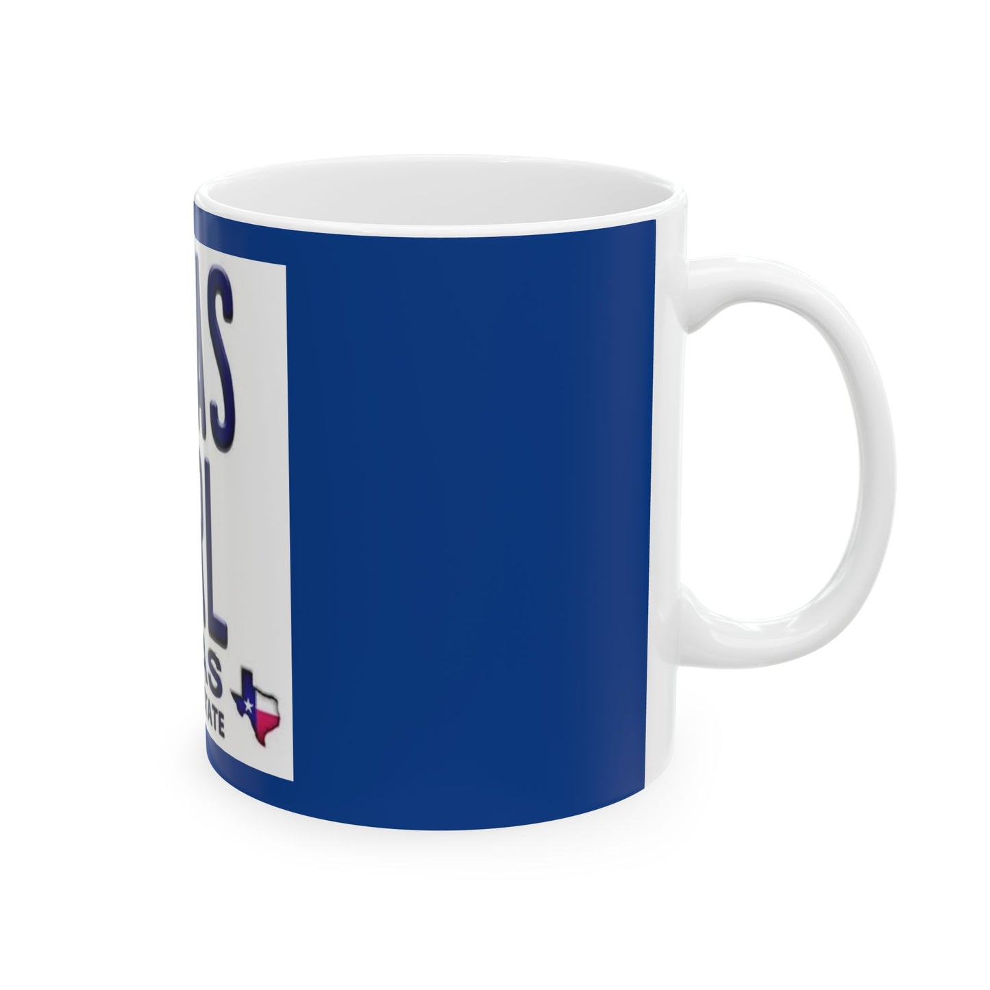 Right Side Texas Girl 11 Oz. Ceramic Coffee Mug,