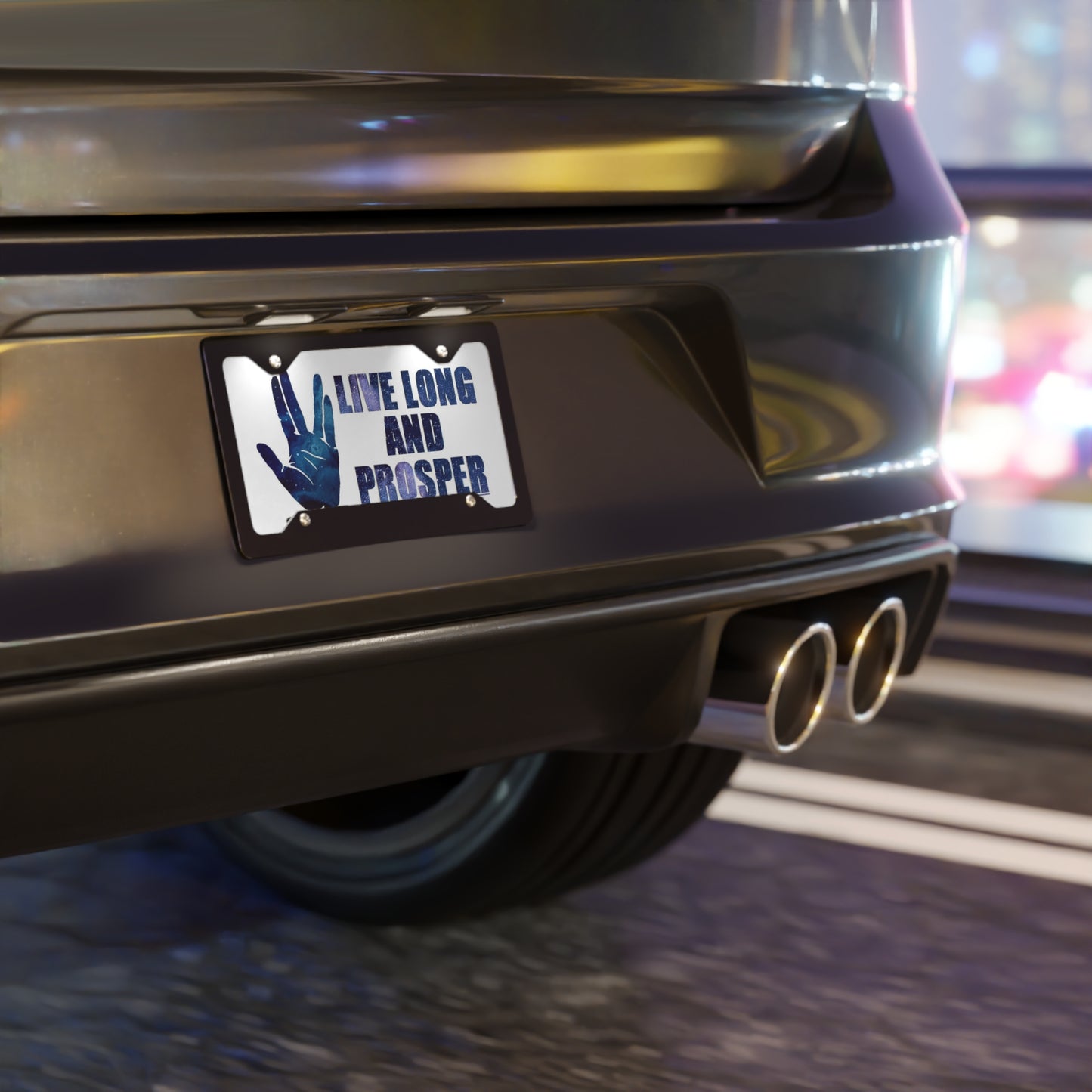 Live Long and Prosper Vanity License Plate