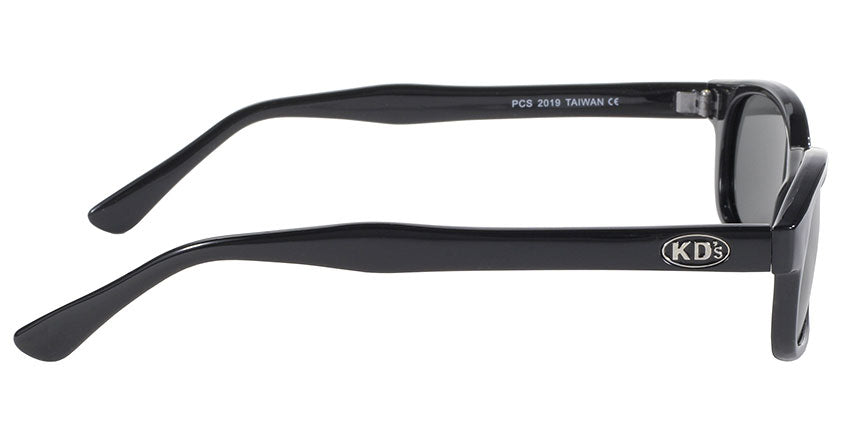 Side Sunglasses KD'S Black FRAME/GRAY POLARIZED LENS
