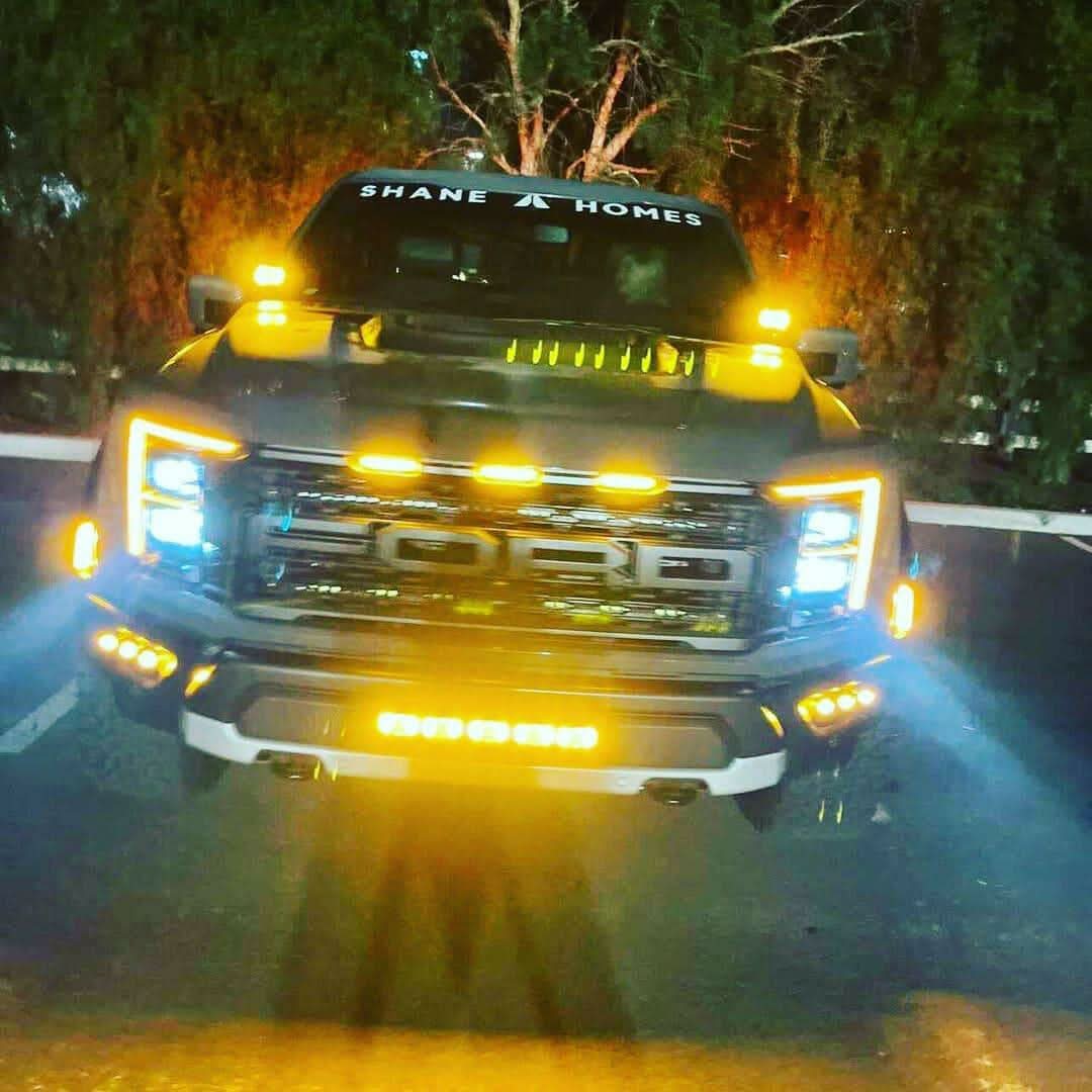 2021-2023 Ford Raptor Gen 3 Hood Mount/Ditch Lights/Pillars