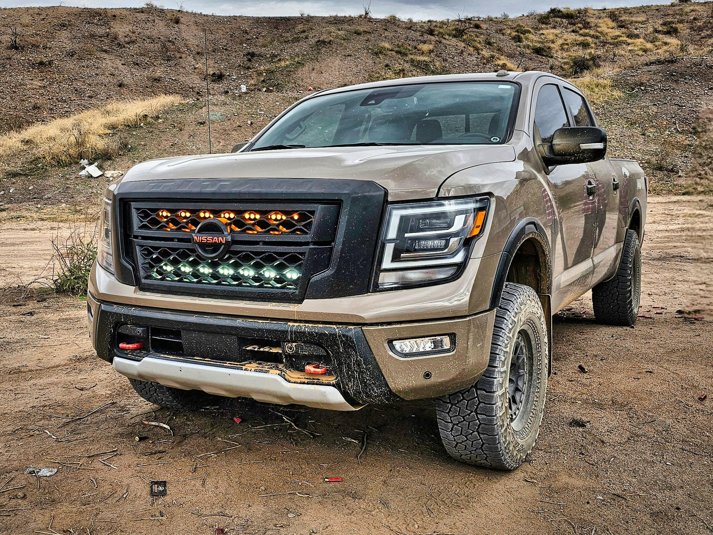 2017+ Nissan Titan Dual 30s Light Bars