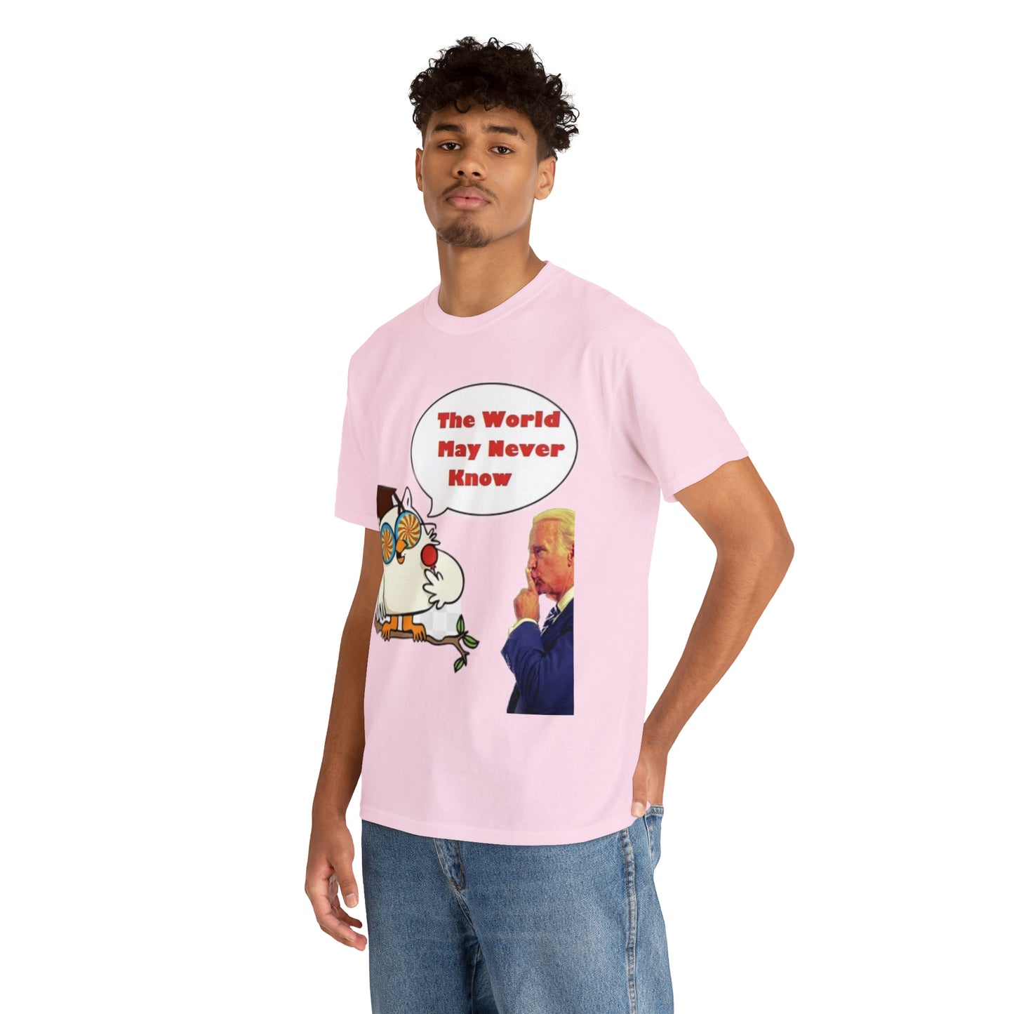 Biden Secrets The World May Never Know Unisex Heavy Cotton Tee