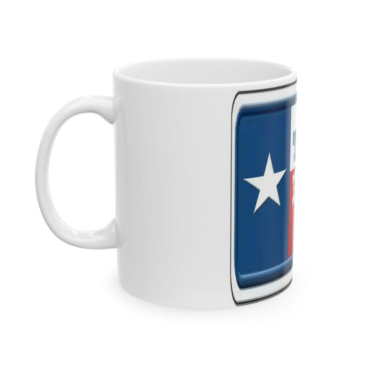 Left Side Texas Holdem Ceramic Mug