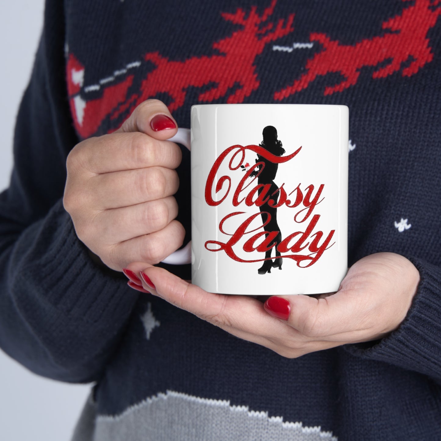 Classy Lady Ceramic Mug 11oz