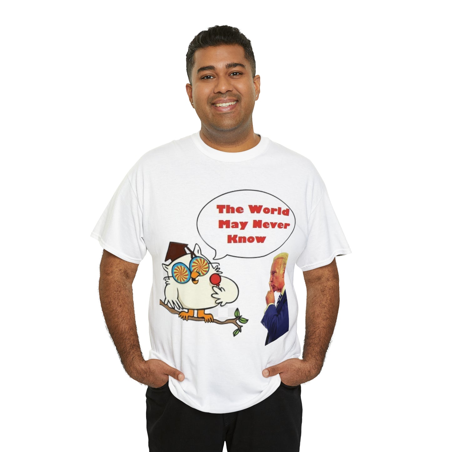 Biden Secrets The World May Never Know Unisex Heavy Cotton Tee
