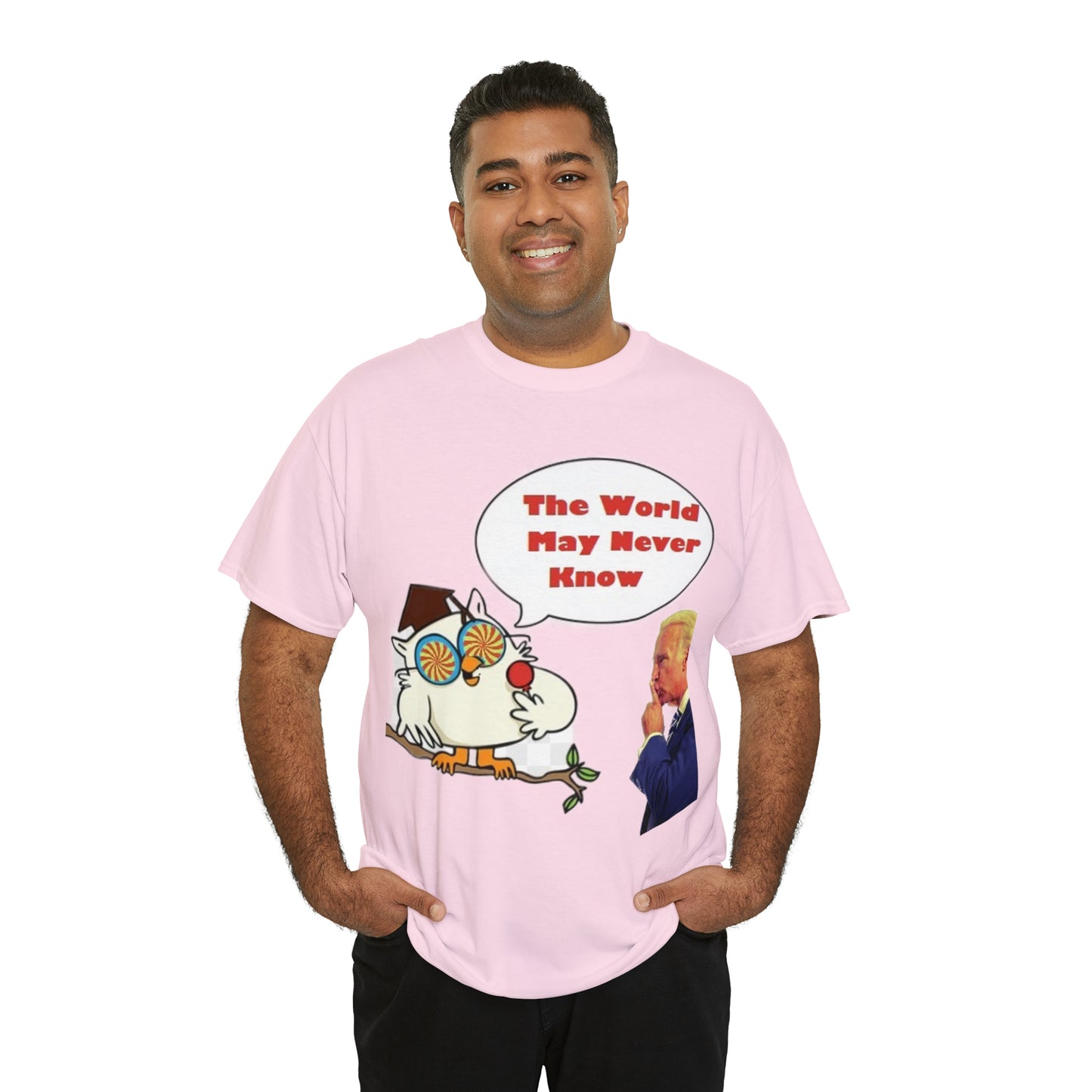 Biden Secrets The World May Never Know Unisex Heavy Cotton Tee