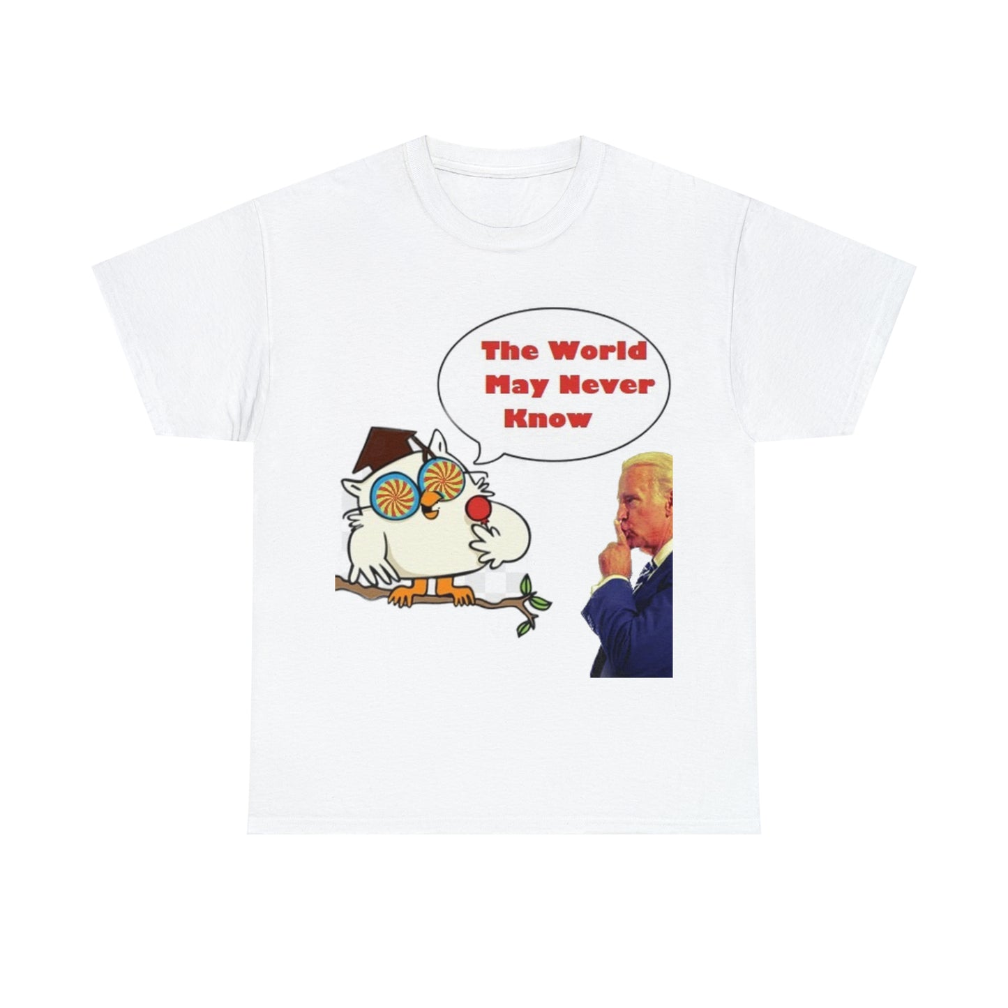 Biden Secrets The World May Never Know Unisex Heavy Cotton Tee