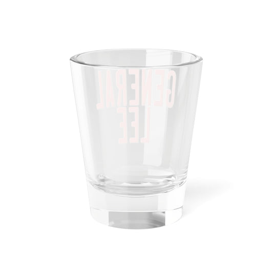 General Lee Shot Glass Reverse