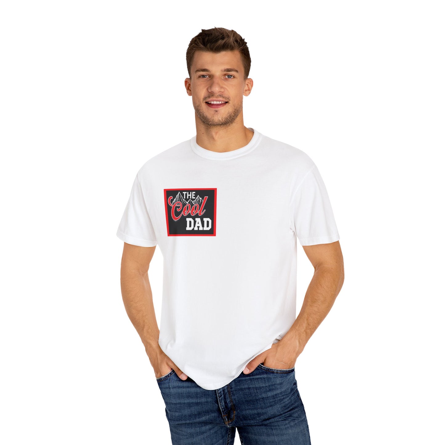 Cool Dad Garment-Dyed T-shirt, Unisex Dad Tee, Casual Wear