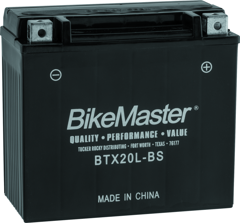 BikeMaster Battery - BTX20L-BS