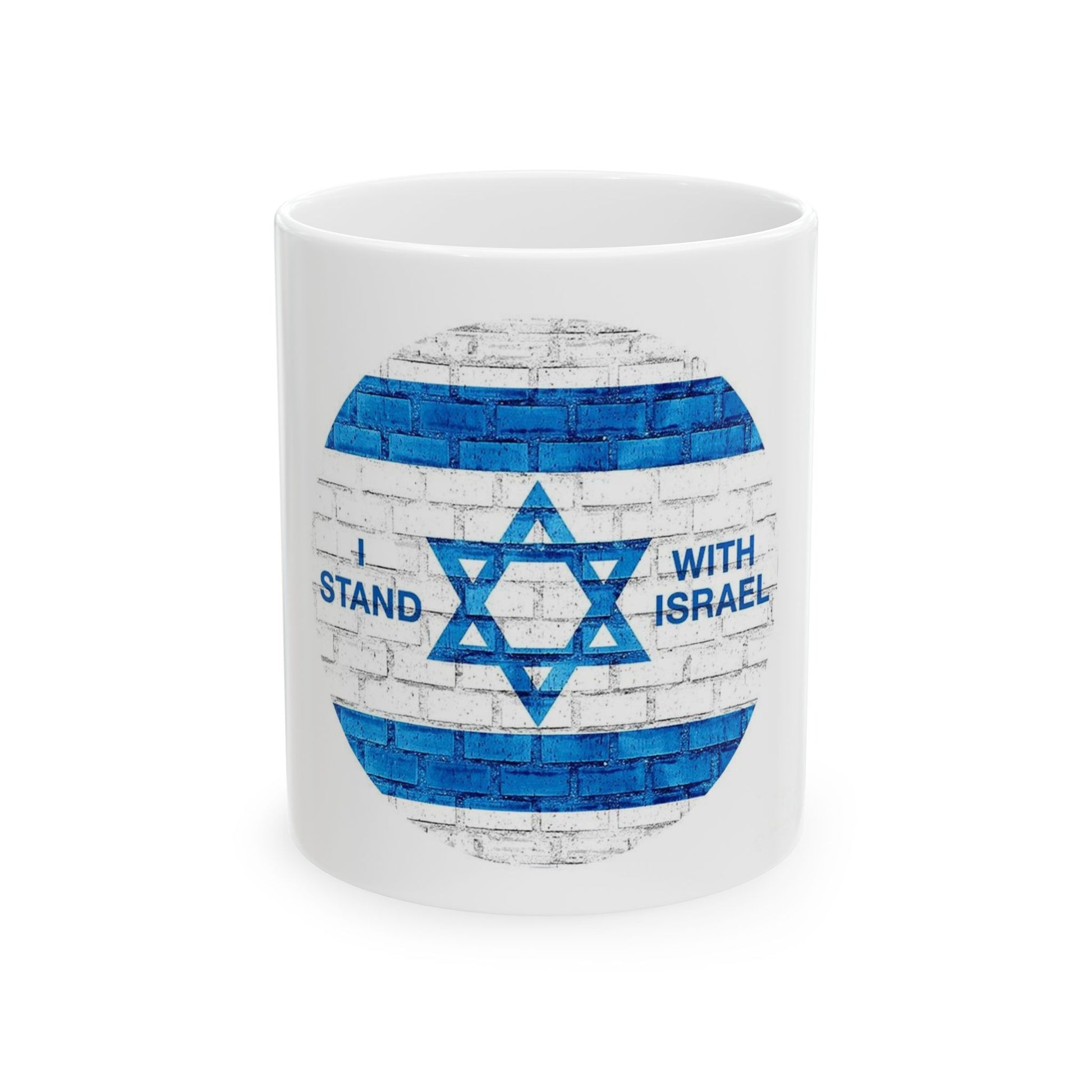 I Stand With Israel Ceramic Mug