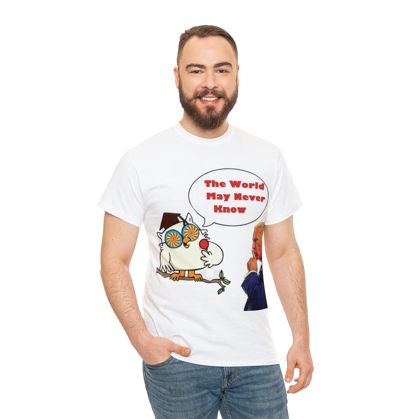 Biden Secrets The World May Never Know Unisex Heavy Cotton Tee