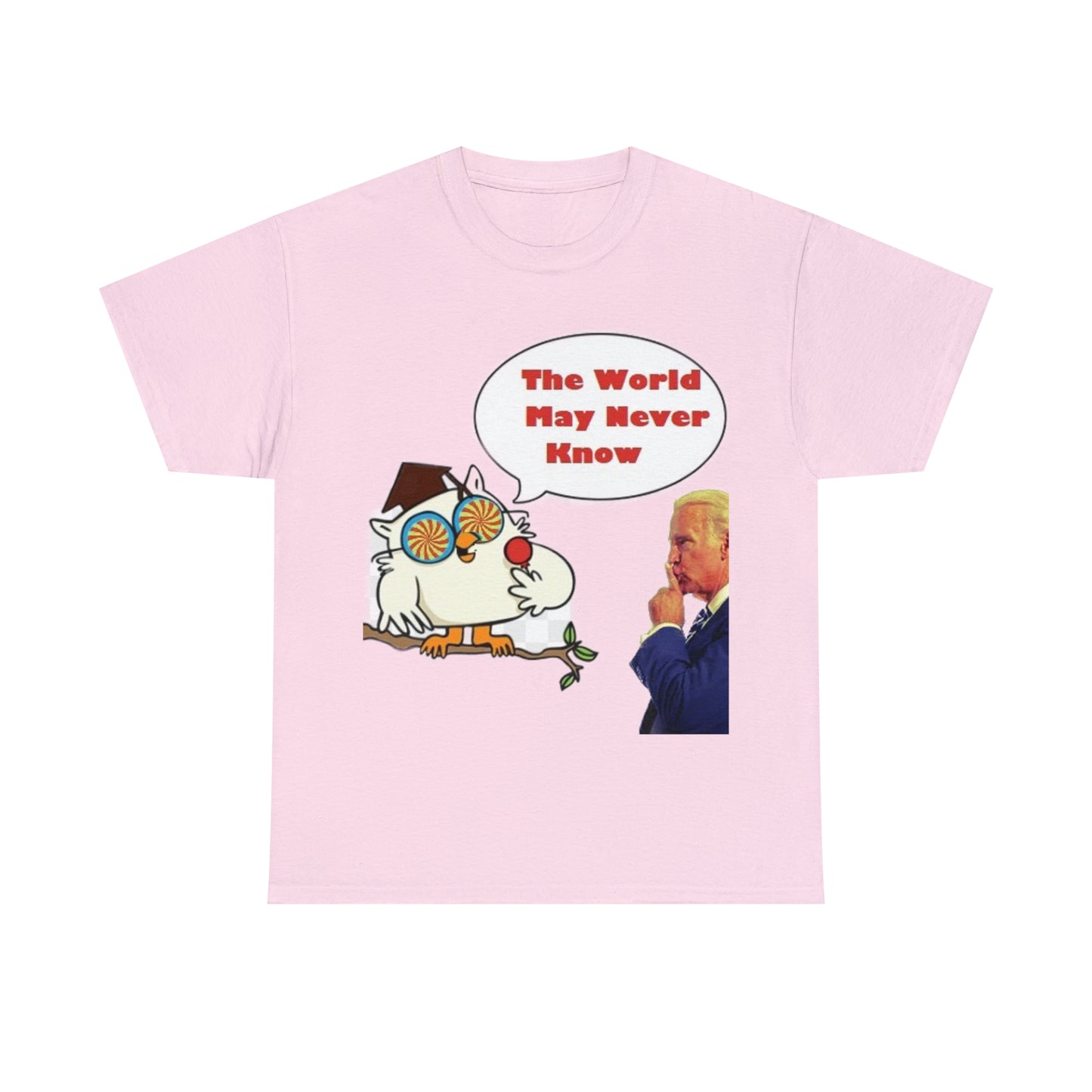 Biden Secrets The World May Never Know Unisex Heavy Cotton Tee