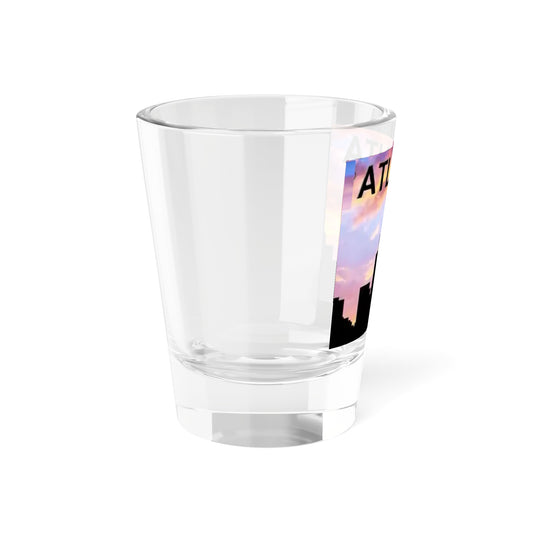 Side View Atlanta Georgia Shot Glass
