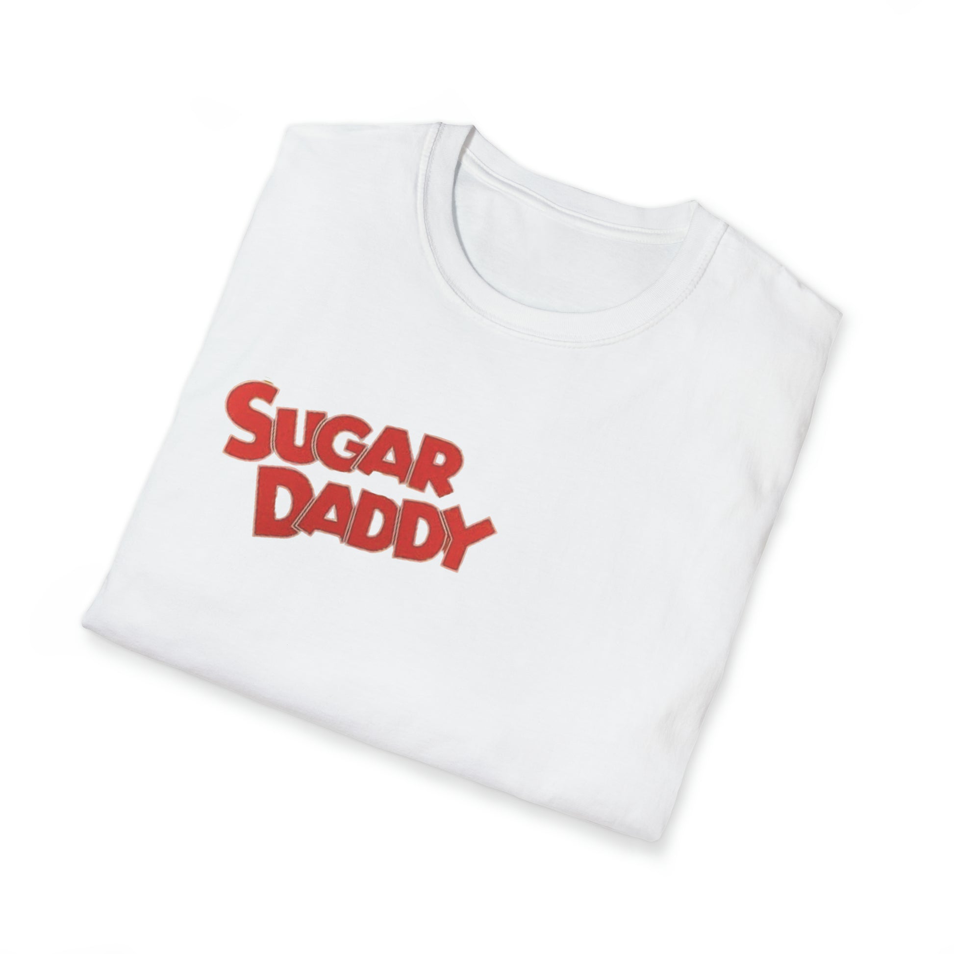 Sugar Daddy Unisex Softstyle T-Shirt Folded