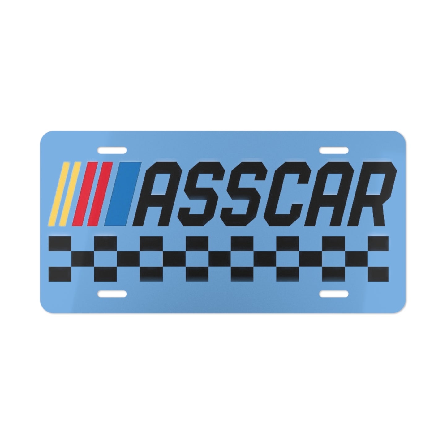 Asscar Novelty Vanity License Plate