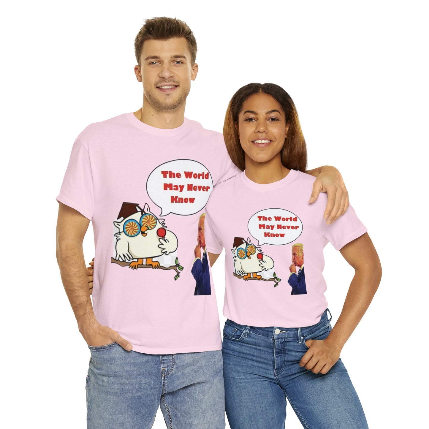 Biden Secrets The World May Never Know Unisex Heavy Cotton Tee