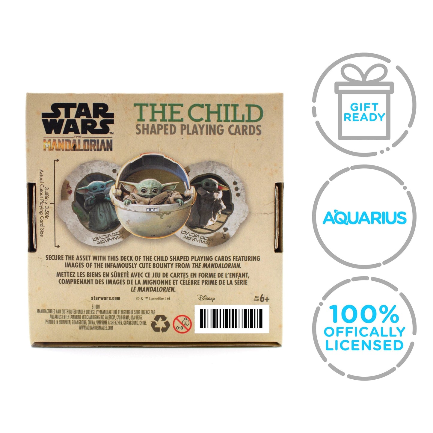 Aquarius Playing Cards: The Mandalorian β The Child