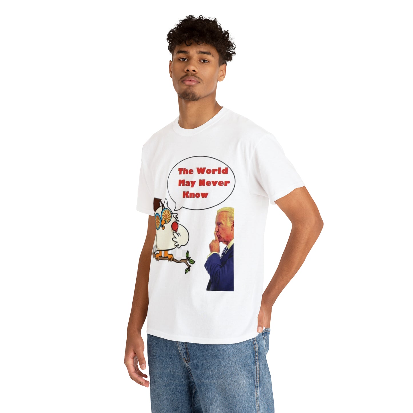 Biden Secrets The World May Never Know Unisex Heavy Cotton Tee