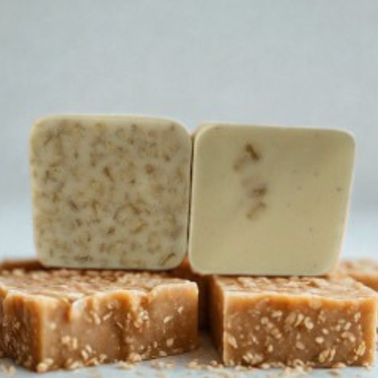 Soothing Oatmeal Exfoliating Handmade Soap