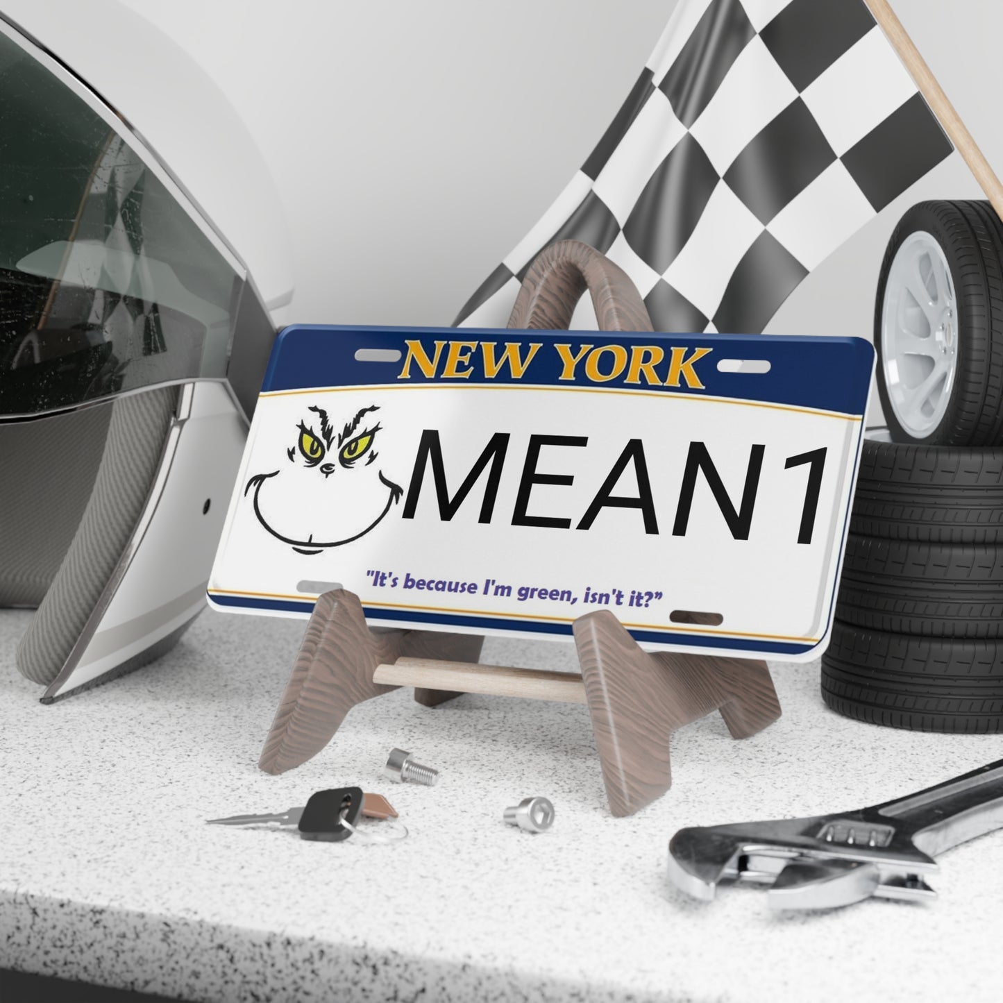 Mean One Vanity License Plate