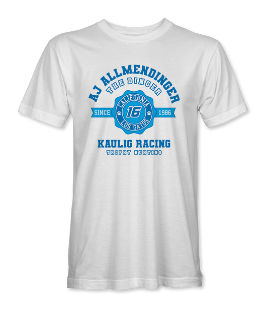 Aj Allmendinger Collegiate T-Shirts