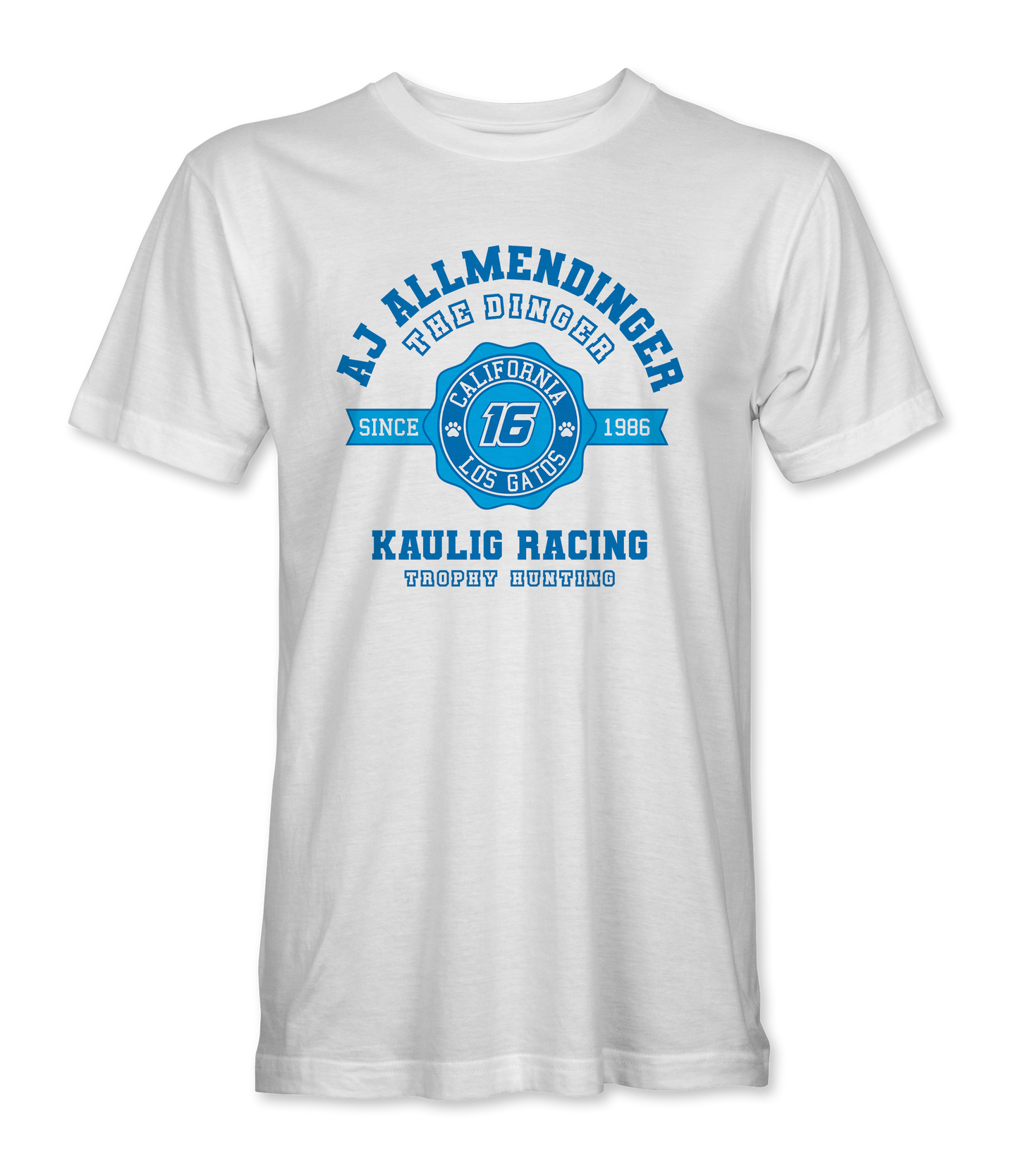 Aj Allmendinger Collegiate T-Shirts